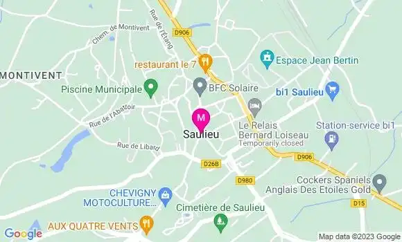 Localisation Dr Sebastien Achard