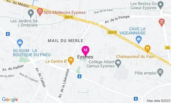 Localisation Dr Pascale Leforestier