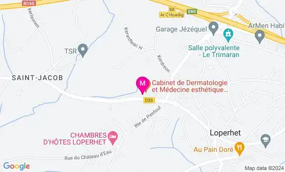Localisation Dr Baptiste Toullec