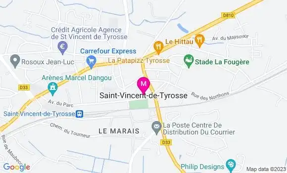 Localisation Dr Florence Lambou