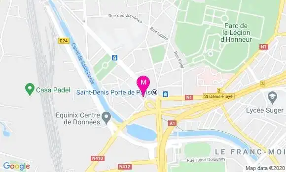 Localisation Dr Arnaud Colom