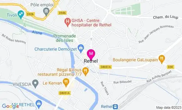 Localisation Dr Quentin Allard