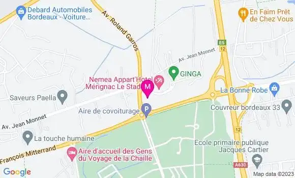 Localisation Dr Silvere Barde