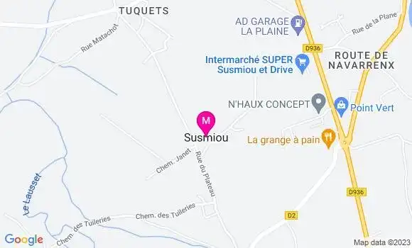 Localisation Dr Naomi Robin
