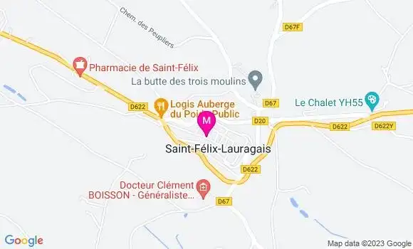 Localisation Dr Raphael Feliu