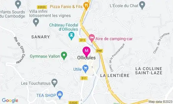 Localisation Dr Benoit Starck