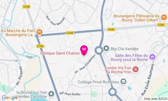 Localisation Dr Mathieu Rousselot