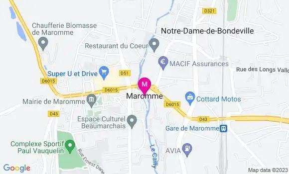 Localisation Dr Delphine Planchon