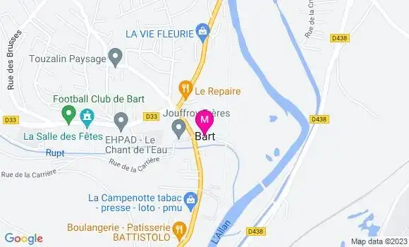 Localisation Dr Caroline D