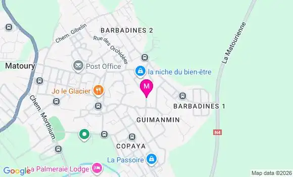 Localisation Dr Elodie Misran