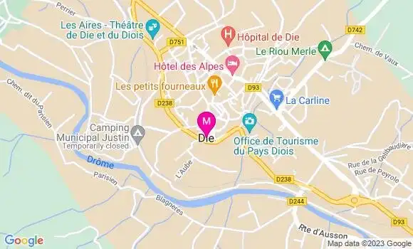 Localisation Dr Clotilde Brouillard