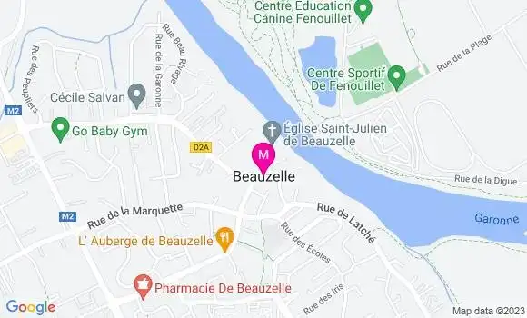 Localisation Dr Hugo Aurelien Diaz