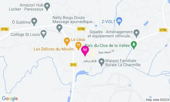 Localisation Dr Julia Burgevin