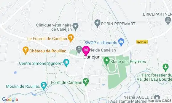 Localisation Dr Benedicte Guillou