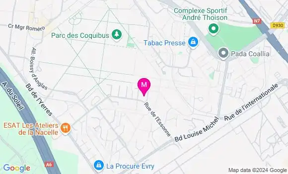 Localisation Dr Rodolphe Jeannin