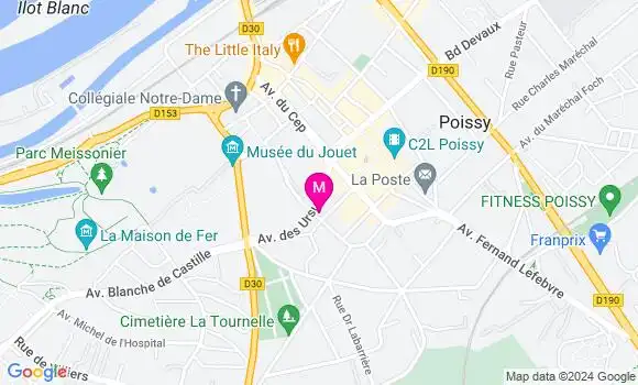 Localisation Dr Laure Bret