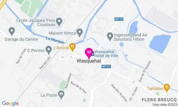 Localisation Dr Marie Leclercq Cuppens