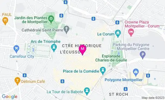 Localisation Dr Arnaud Bertrand