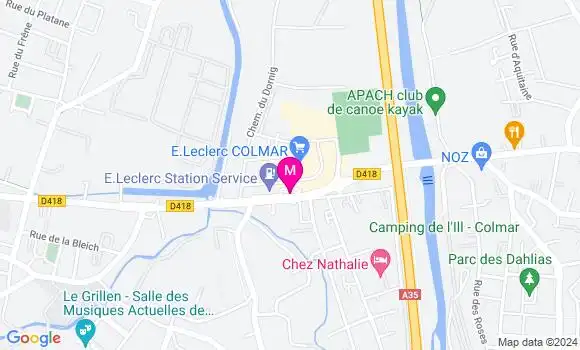Localisation Dr Fanny Rinaldo