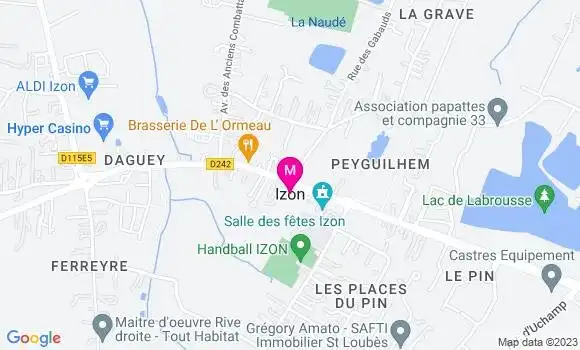 Localisation Dr Florence Perrodeau