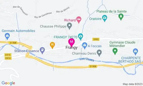 Localisation Dr Virginie Courbe