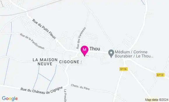 Localisation Dr Nicolas Laurenceau