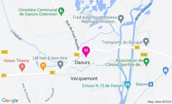Localisation Dr Marion La Marle