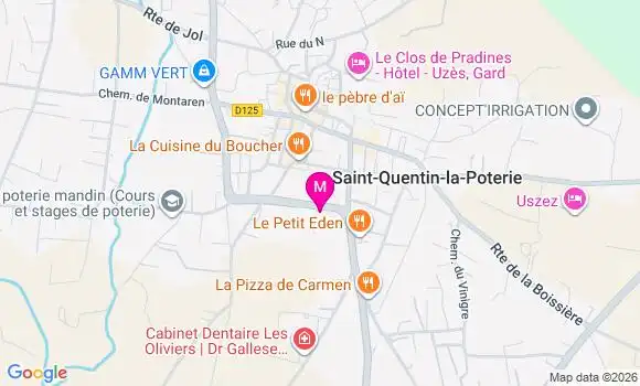 Localisation Dr Alexandre Court