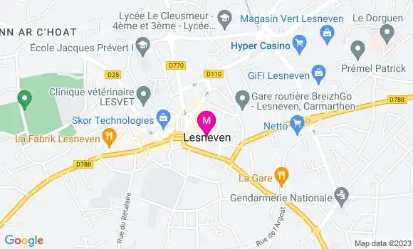 Localisation Dr Anne Lise Thos