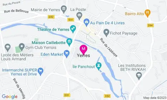Localisation Dr Dahou Larbi