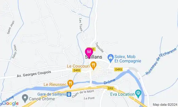 Localisation Dr Chloé Rapp