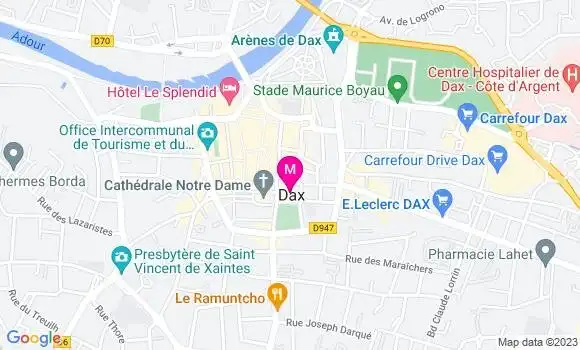 Localisation Dr Maxime Baert