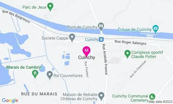 Localisation Dr Marine Fardoux