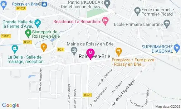 Localisation Dr Stephanie Bucheron