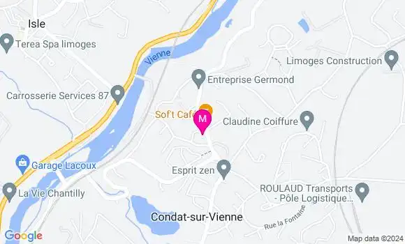 Localisation Dr Morgane Migoux