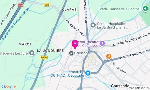 Localisation Dr François Maloubier