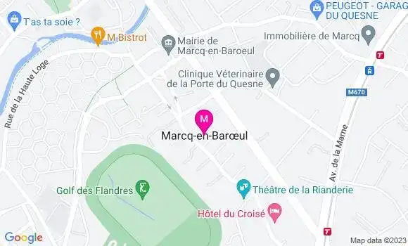 Localisation Dr Caroline Debacker