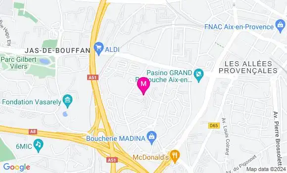 Localisation Dr Charlotte Larcheveque