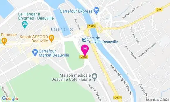Localisation Dr Marie Christine Lesguillier