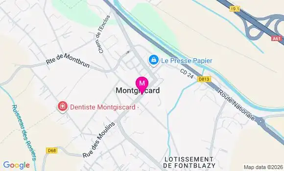Localisation Dr Marine Clergue