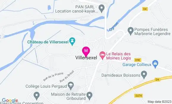 Localisation Dr Virginie Sia Cassard