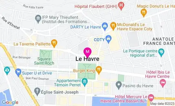Localisation Dr Jérome Adnot