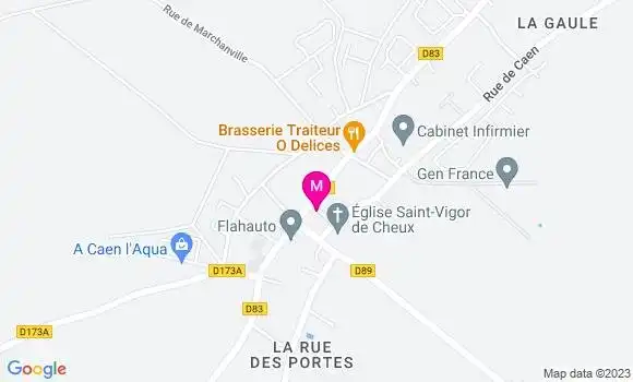 Localisation Dr Augustin Caralp