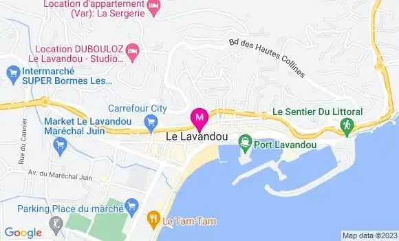 Localisation Dr Vincent Barberoux
