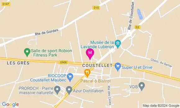 Localisation Dr Brigitte Chouchana Menz