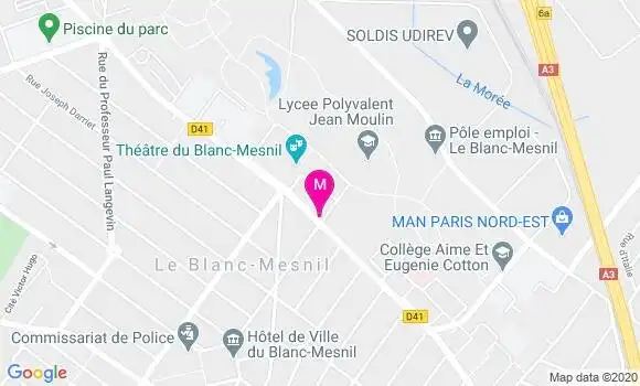 Localisation Dr Marc Djebali