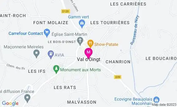 Localisation Dr Paloma Capon