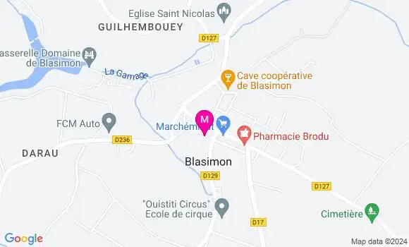 Localisation Dr Clément Merigot