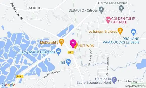 Localisation Dr Nathalie Labrousse