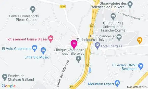 Localisation Dr Camille Febvay